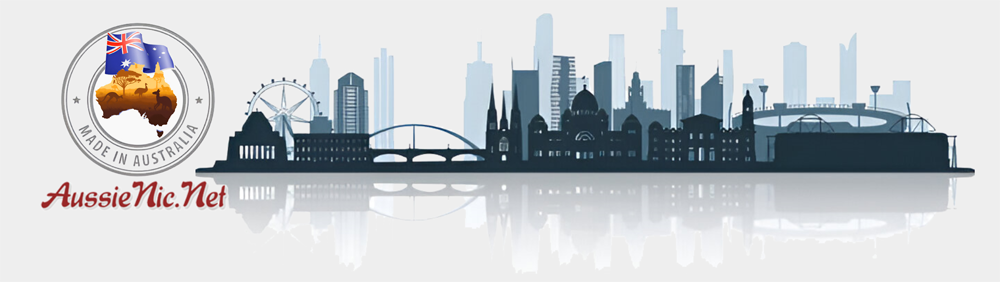 Made in Australia - Sydney City. New South Wales. Australia. Logo